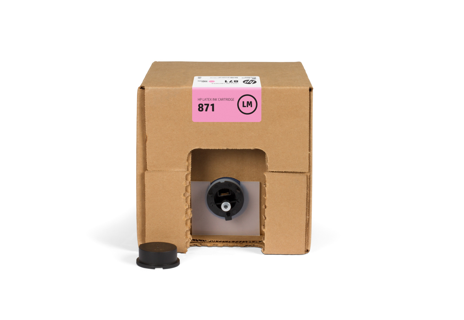 Латексные чернила HP 871 Lt Magenta, в картриджах, 3 л