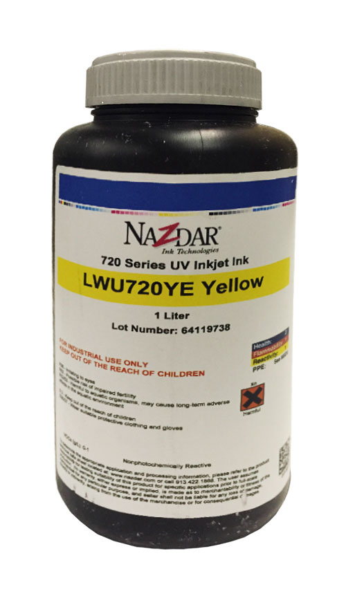 УФ чернила Nazdar 720 Yellow, 1 л