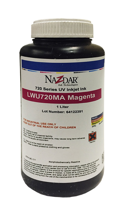 УФ чернила Nazdar 720 Magenta, 1 л