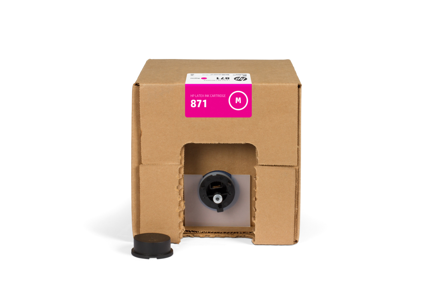 Латексные чернила HP 871 Magenta, в картриджах, 3 л