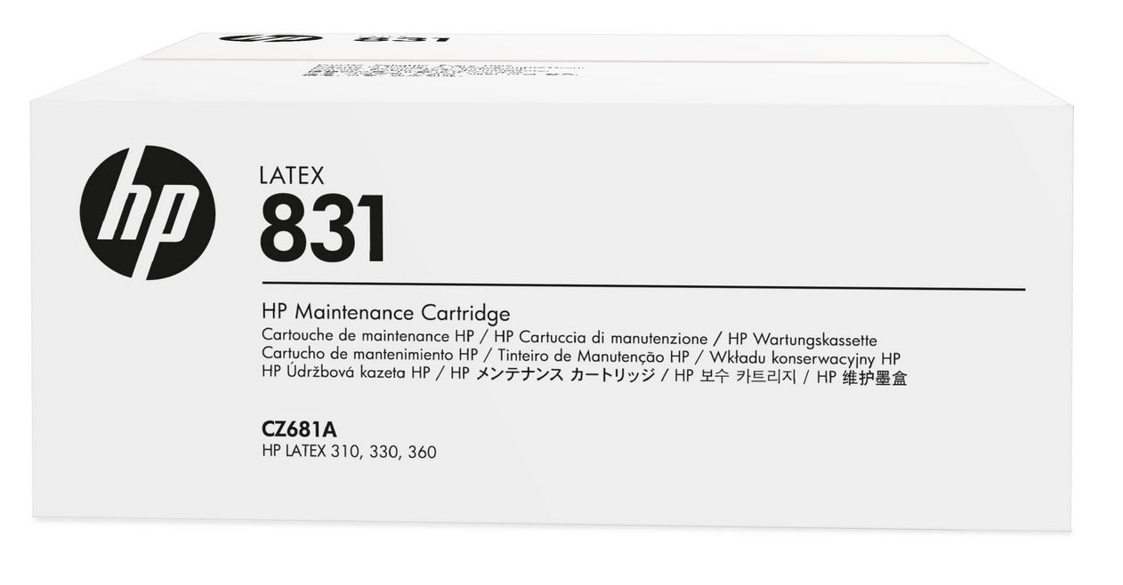 Картридж обслуживания для латексных принтеров HP 831, 775 мл