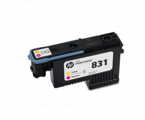 Латексные печатающие головки HP 831 Magenta и Yellow, 775 мл