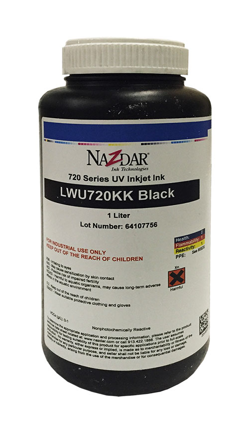УФ чернила Nazdar 720 Black, 1 л