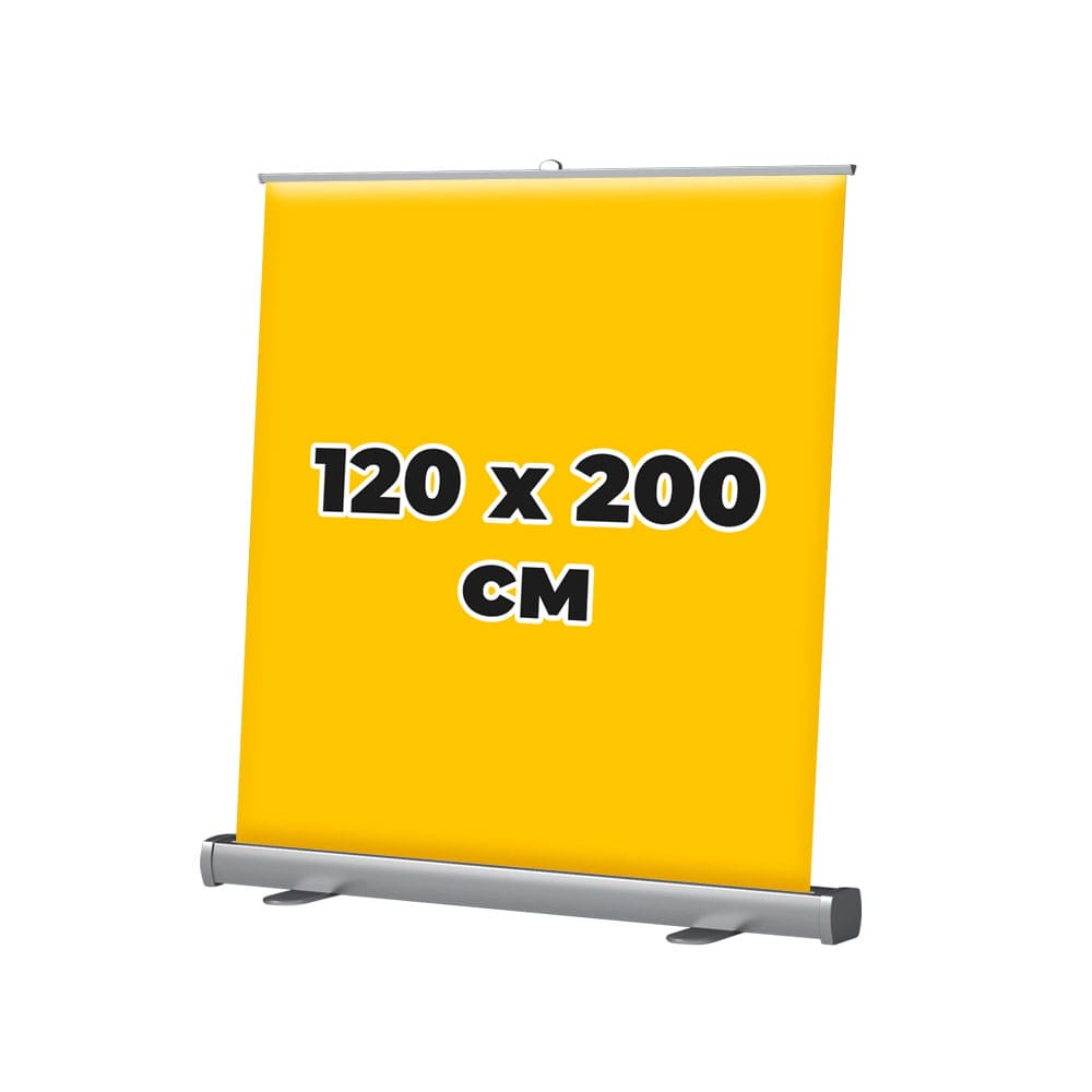 Мобильный стенд Roll-up DLC YU алюминий, 120x200см, 2,35кг